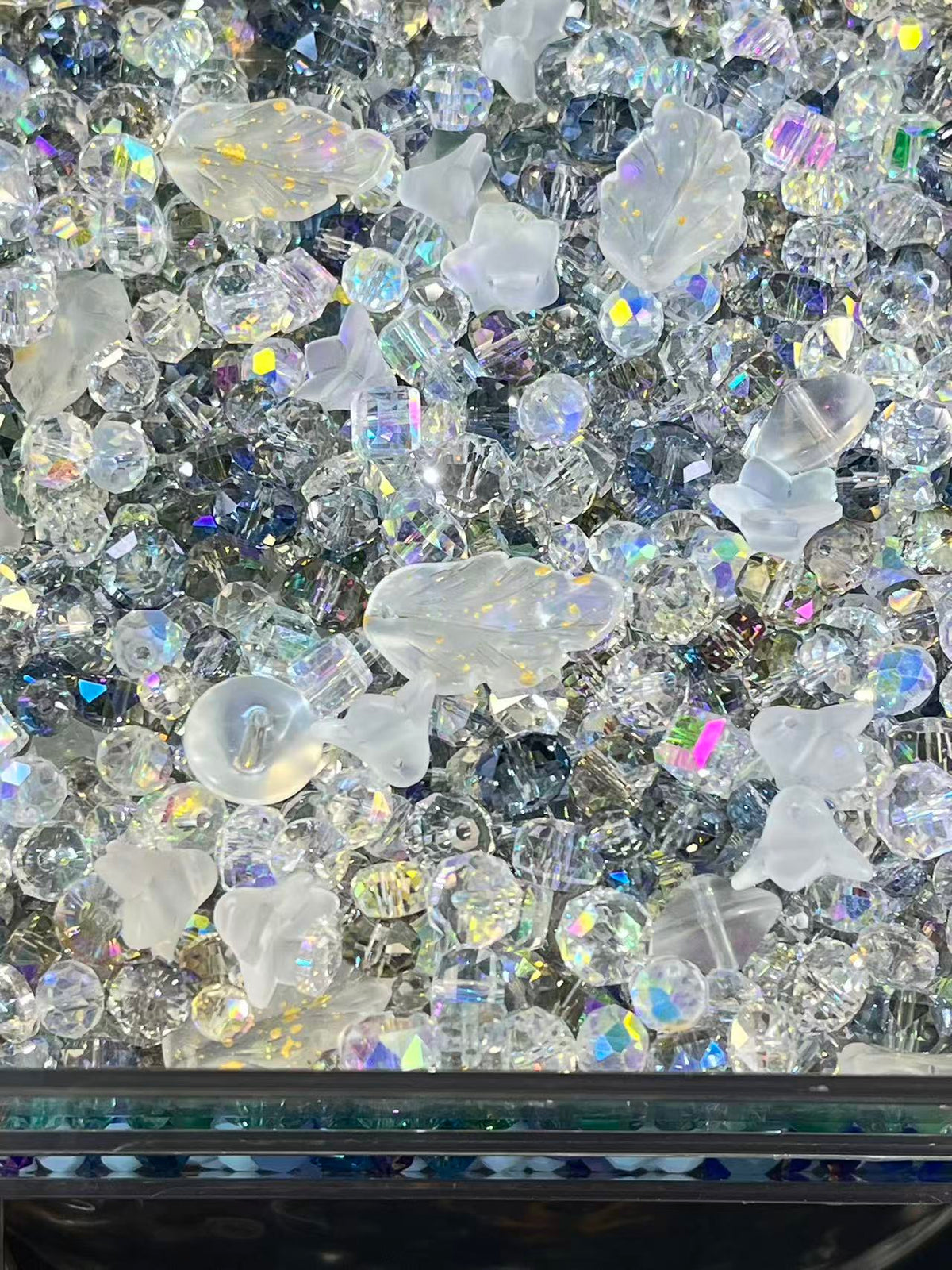 【For jewelry】7 colors crystal mix