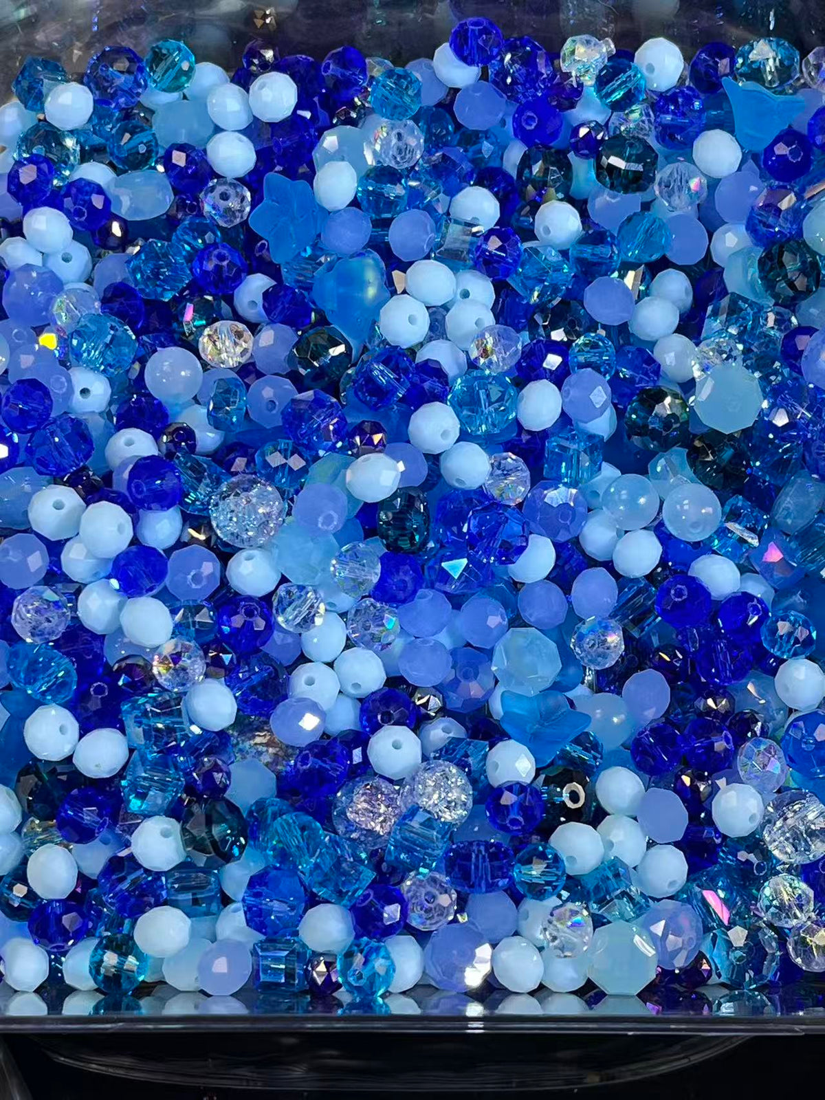 【For jewelry】7 colors crystal mix