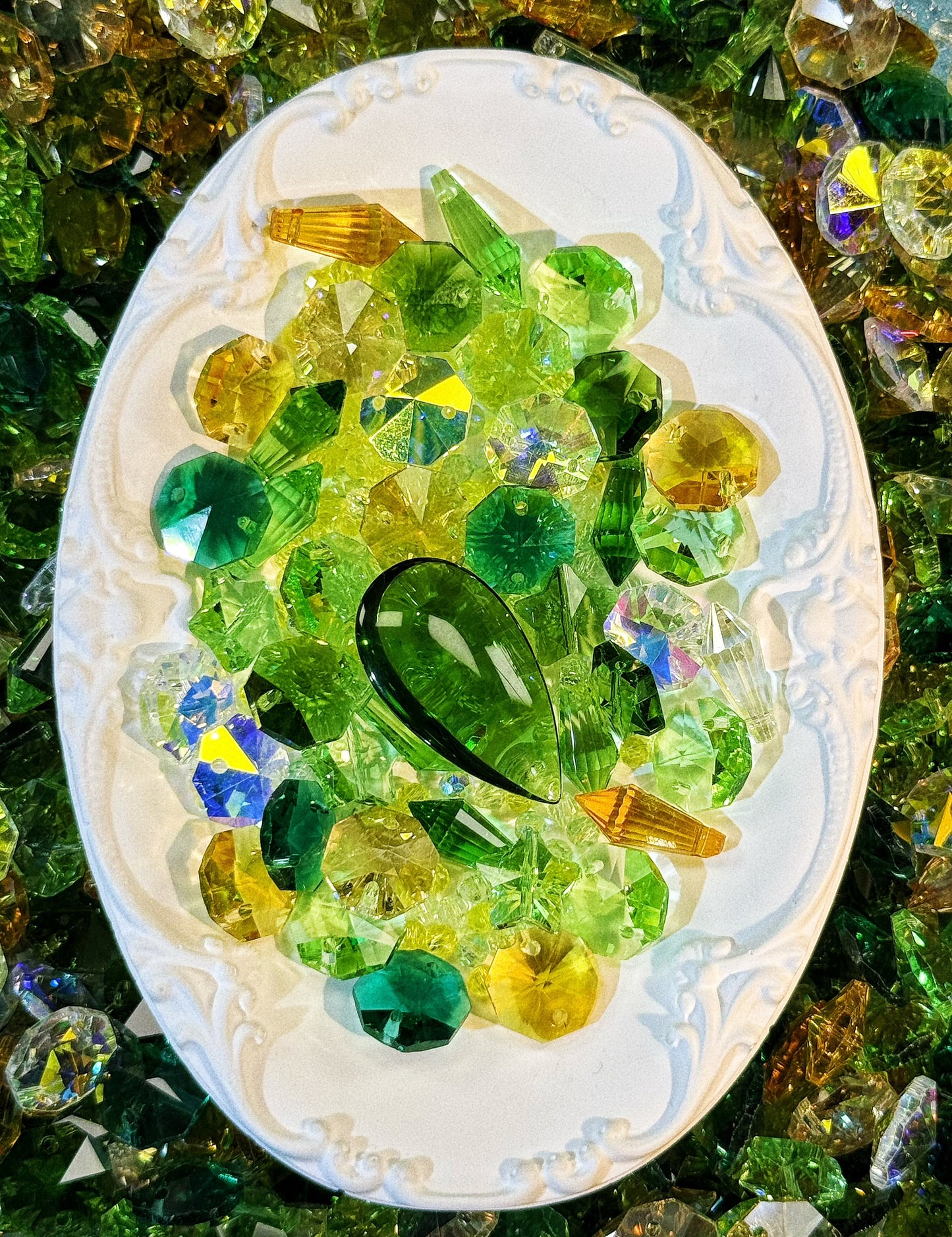【For sun cacher】Lemon peridot