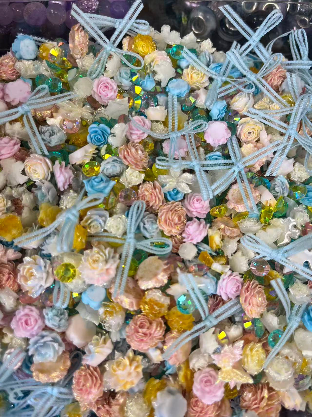 【For nail /for pen /for jewelry】rose mix